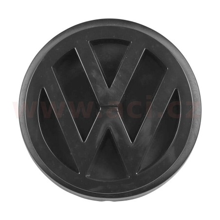 Zadní znak Volkswagen černé ORIGINÁL