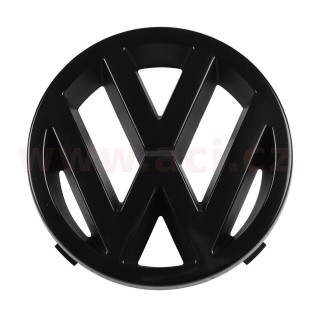 Přední znak Volkswagen 125 mm černé ORIGINÁL