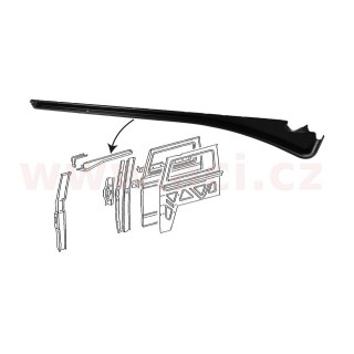 Horní vodící lišta bočních posuvných dveří, P