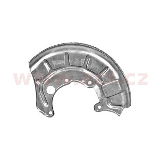 Prachový štít předního brzdového kotouče (průměr= 239 mm) P
