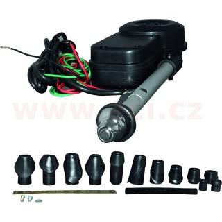 Elektrická anténa 12V, průměr základny 28 mm, chrom