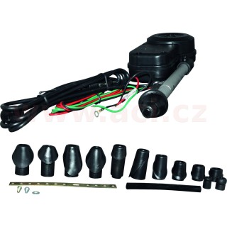 Elektrická anténa 12V, průměr základny 28 mm, černá