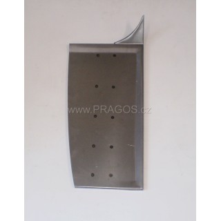 Podlaha kufru bok levý – pod kanystr, Škoda Spartak (1955–56)