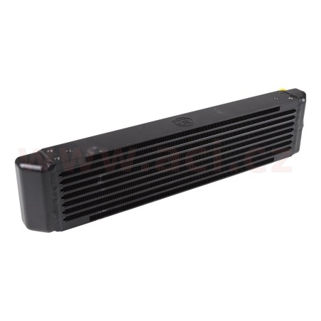 Dvoucestný chladič oleje, zkosený, RSR styl, 559x121x57 mm
