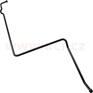 Olejová trubka, natřená mosaz, vracečka podél podlahy r.v. 73-89