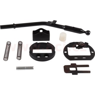 Kompletní set krátké řadicí páky, pasuje k převodovce 915 (ne Turbo) r.v. 72-86