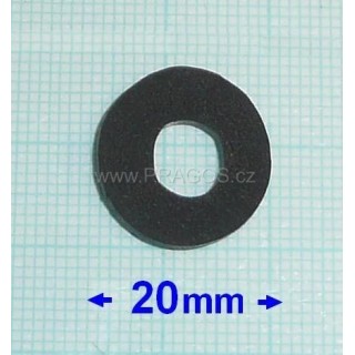 Trunk seal hollow Ø 20 mm, Škoda Spartak, Octavia, 450, Felicia, per meter