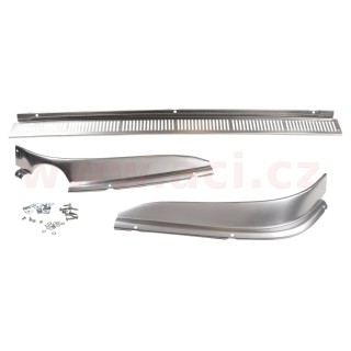 Sada spodního lemu zadního nárazníku, leštěná r.v. do -73