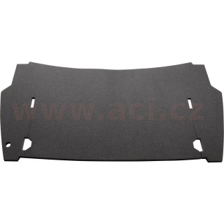 Podložka pro tlumení hluku v motorovém prostoru, černá, 13 mm pěna, 2 mm tlumicí materiál r.v. 68-89