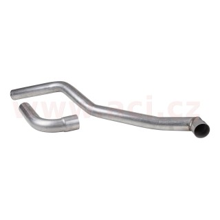 Sada trubek pro vedení tepla do prahu, 2 ks, kov  L r.v. 68-71