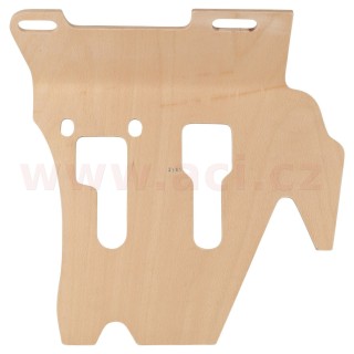 Vnitřní podlaha pod pedály, lisované březové dřevo (Targa) r.v. 73-89