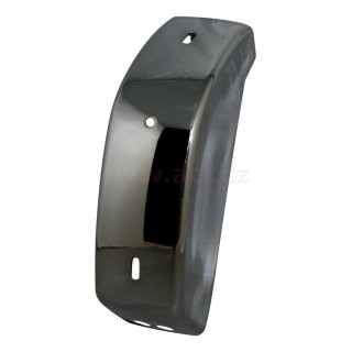 Roh zadního nárazníku s otvory pro gumový doraz, chrom  L=P r.v. 68-73