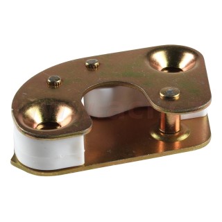 Západka zámku dveří, žlutě chromovaná  P r.v. 72-89