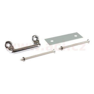 Svorka na popruh zavazadla, chrom