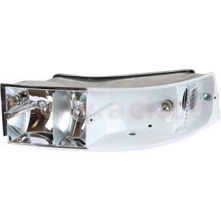 Kovové zadní světlo s objímkou a žárovkami, bez skla  P r.v. 69-89