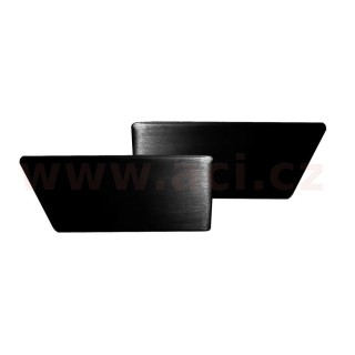 Sada vniřních klik dveří černé, eloxovaný hliník  L+P r.v. 68-93