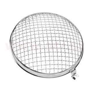 Ochranná mřížka předního světla proti kamínkům chrom  L=P