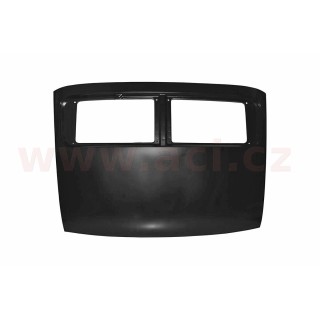 Zadní kapota motoru s otvorem pro osvětlení SPZ r.v. do -68