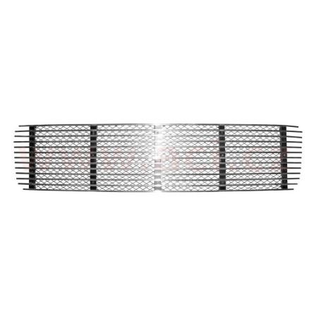 Ventilační mřížka zadní kapoty motoru, stříbrná r.v. 71-73