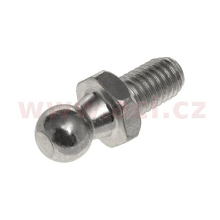 Kulový čep plynové vzpěry (průměr čepu 10 mm, výška 12 mm, závit M8, délka závitu 13 mm)