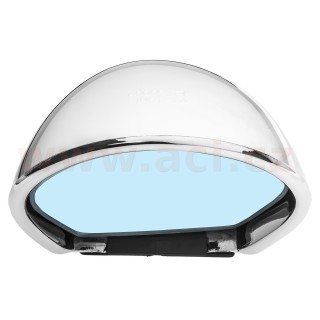 Univerzální zpětné zrcátko retro Sembring chrom L=P