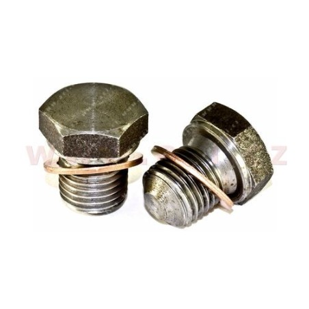 Výpustný šroub olejové vany M14x1.5 L=14 mm, celk. délka = 24 mm