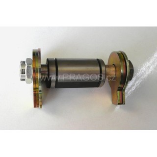 Complete eccentric pin of steering knuckle mounting