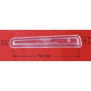 15a - Plexi osvětlení SPZ 12 cm SPARTAK, OCTAVIA, FELICIE, 1200–2