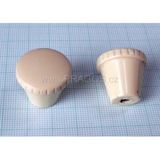 Rukojeť světel zapnutí – zubatá bílá, Škoda Octavia, Felicia