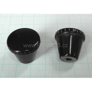 Rukojeť světel zapnutí – zubatá černá, Škoda Octavia, Felicia