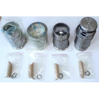 Cylinders and pistons complete set, Škoda 105 S, L, GL