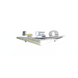 Hood emblem “V450” metal chromed
