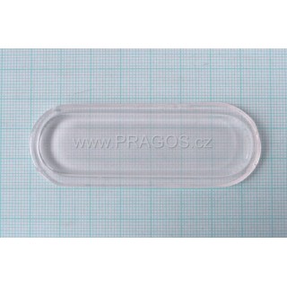 License plate light plexiglass short, Tatra 603–1, 2
