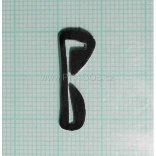 Window scraper seal horizontal, Škoda Octavia (1.14 m per car)