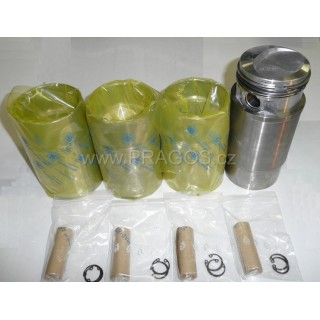 Válce a písty sada kompletní, Škoda Rapid 135, Favorit 135