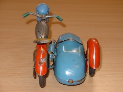 Motorcycle with sidecar