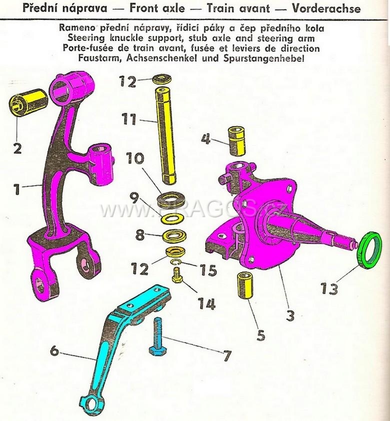 Control Arm SPA, 1200-2