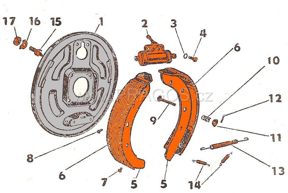 Brakes, Shields OCT, FEL, 1202-3