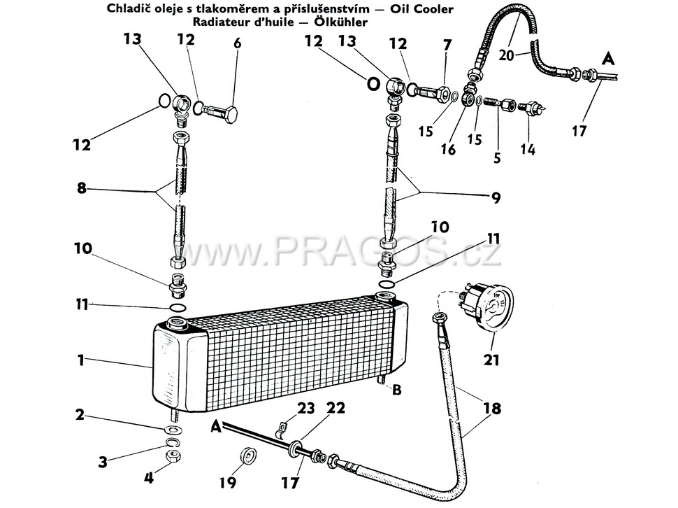 Oil Cooler 110R