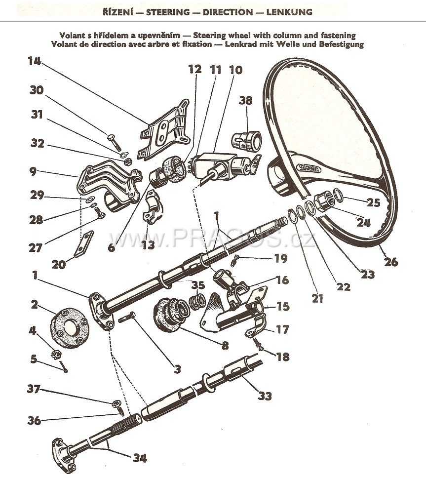 Volant + tyč 100-110L