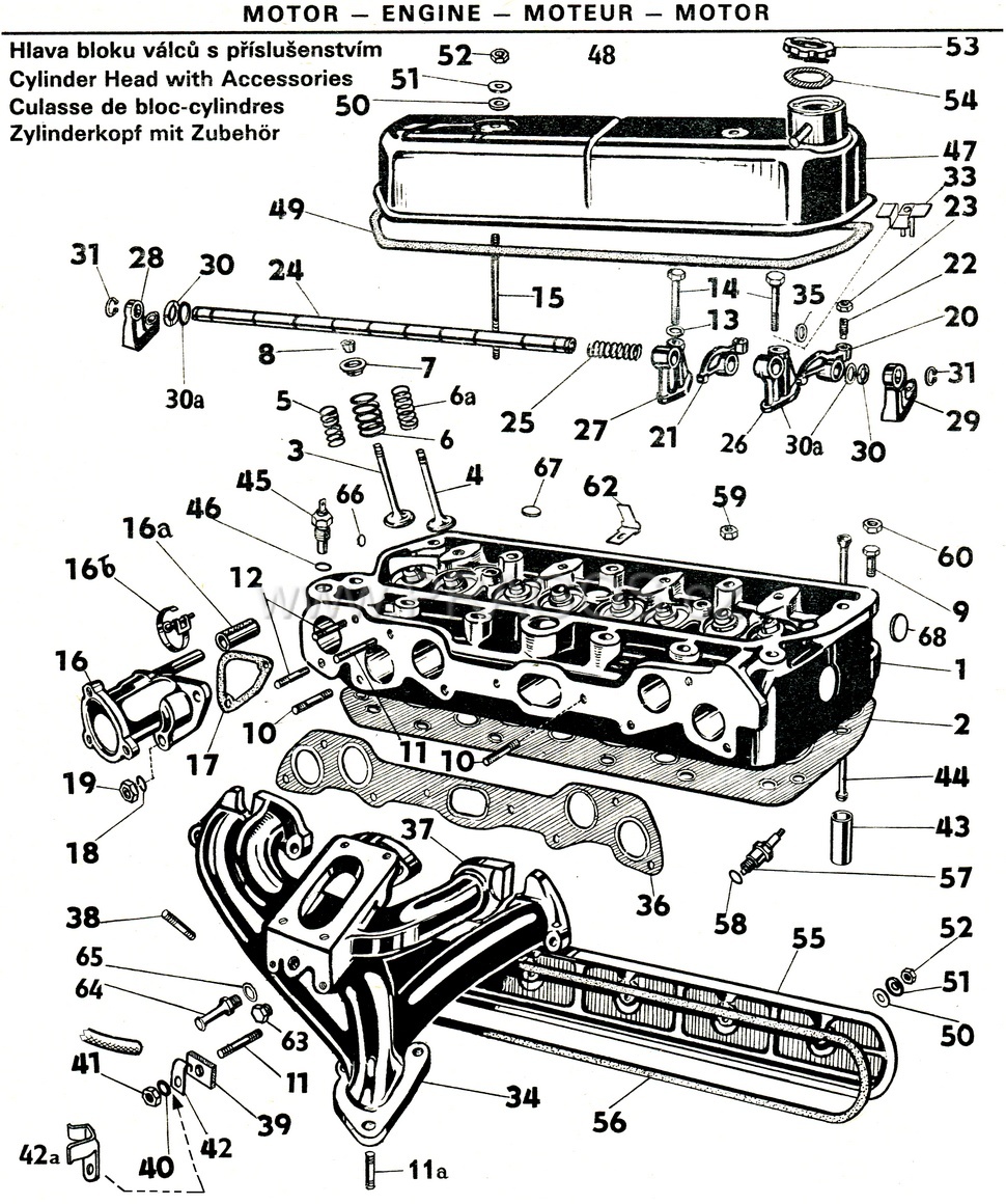 Cylinder Head 105-120neMaxi